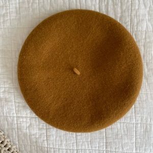 Burnt Orange Beret Hat